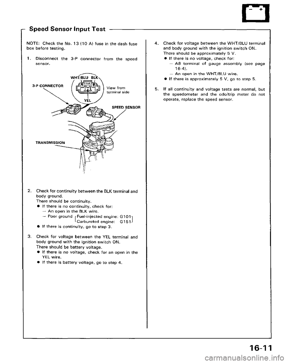 HONDA PRELUDE 1984  Service Repair Manual 