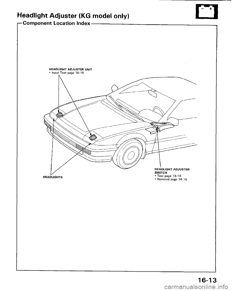 HONDA PRELUDE 1984  Service Repair Manual 