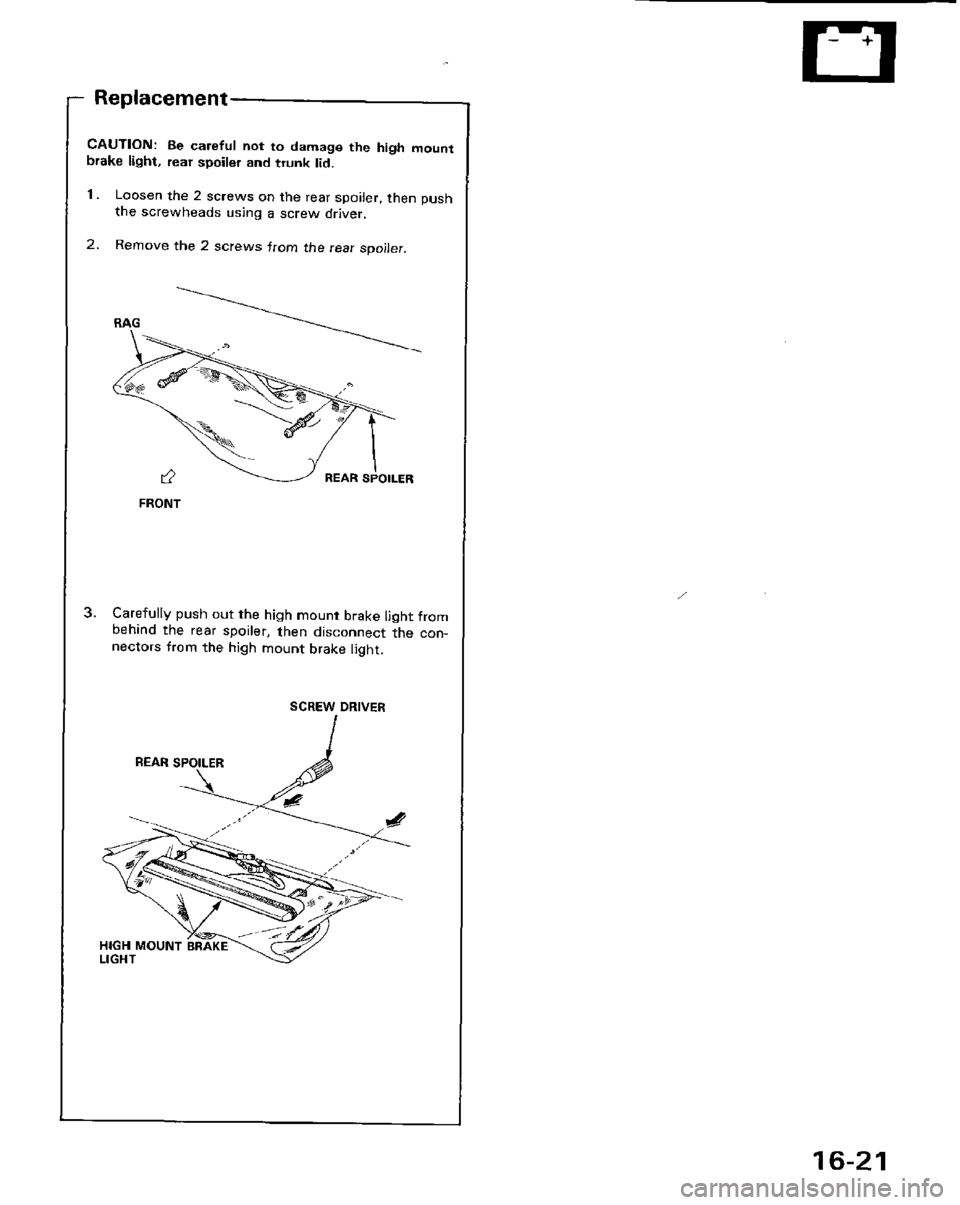 HONDA PRELUDE 1984  Service Repair Manual 