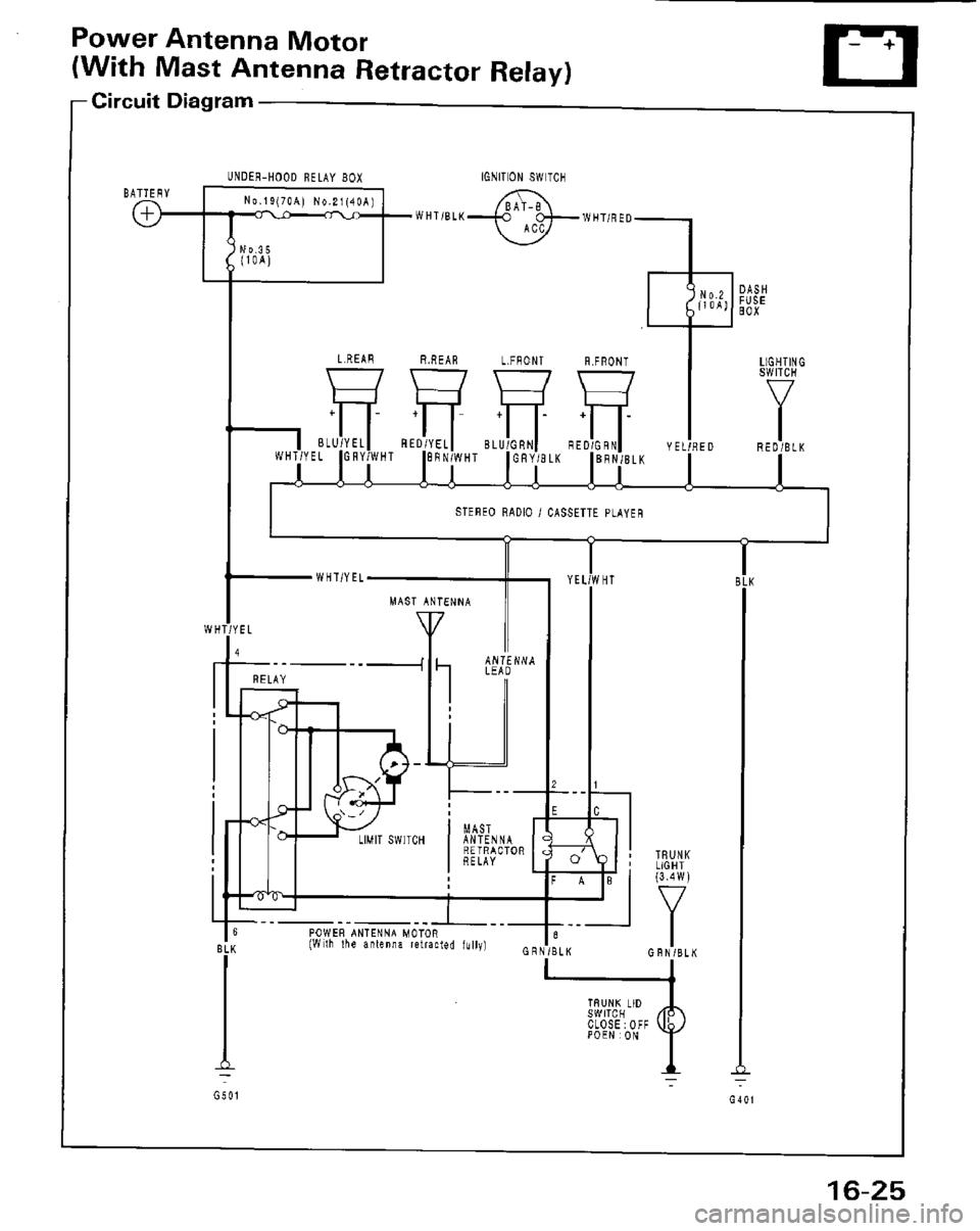 HONDA PRELUDE 1984  Service Repair Manual 