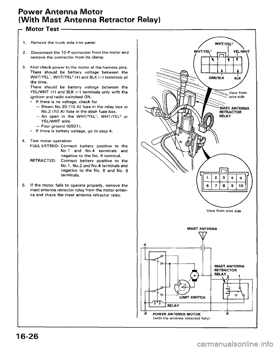 HONDA PRELUDE 1984  Service Repair Manual 