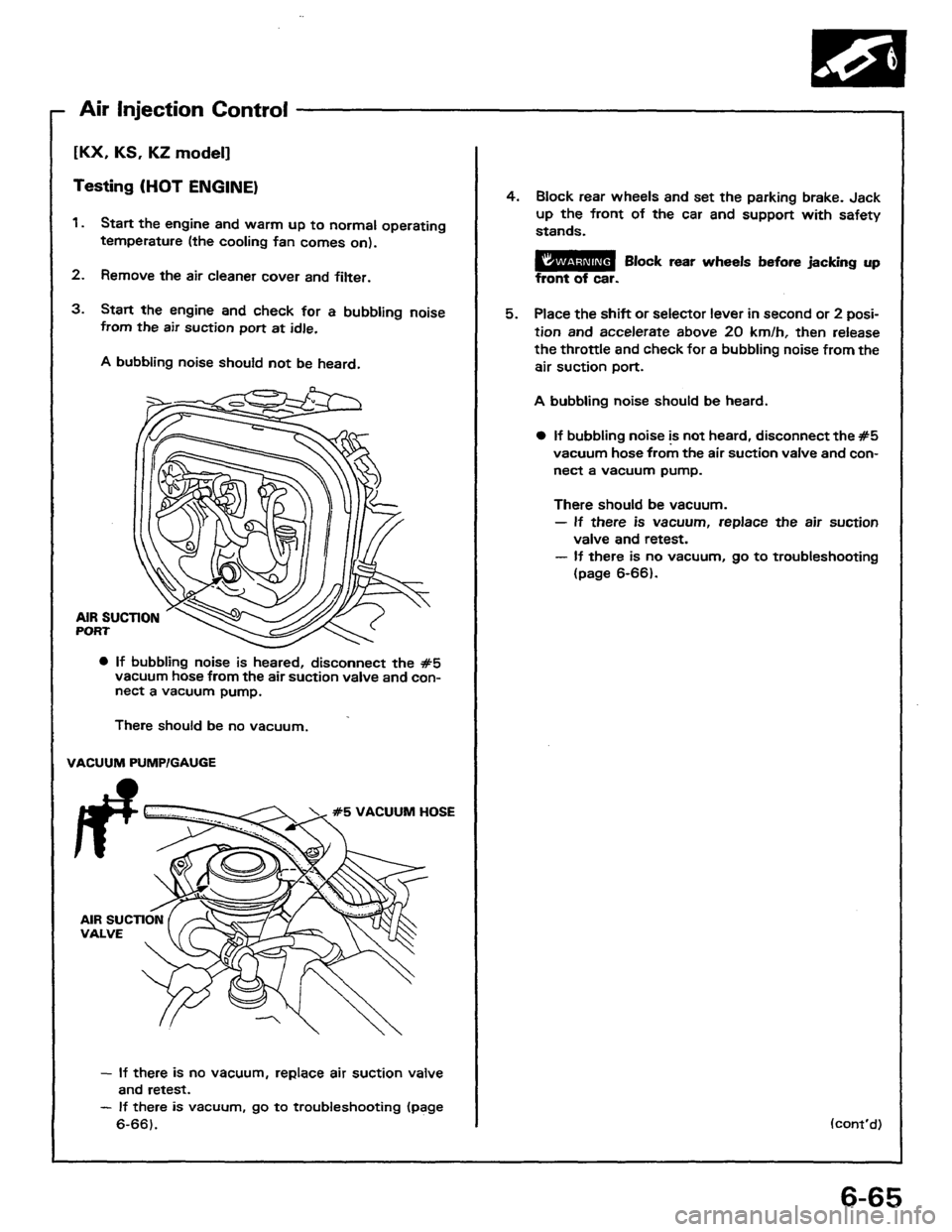 HONDA PRELUDE 1984  Service Repair Manual 