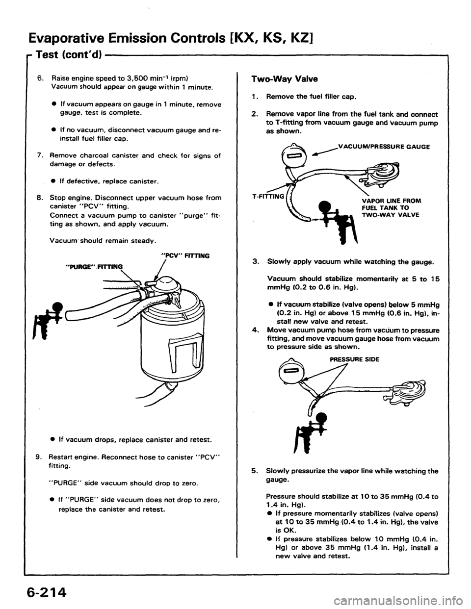 HONDA PRELUDE 1984  Service Repair Manual 