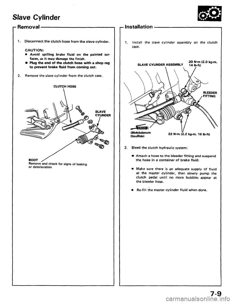 HONDA PRELUDE 1984  Service Repair Manual 