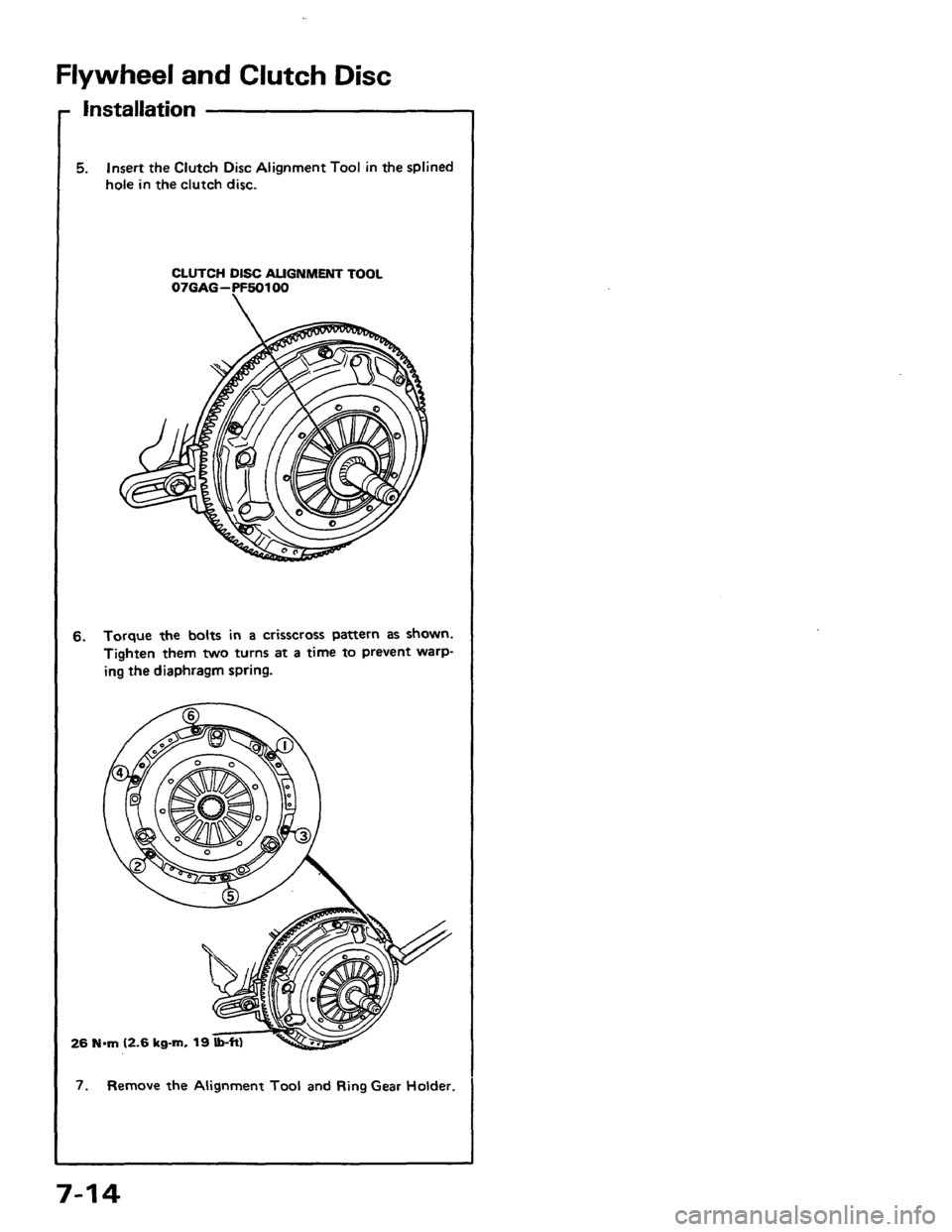 HONDA PRELUDE 1984  Service Repair Manual 