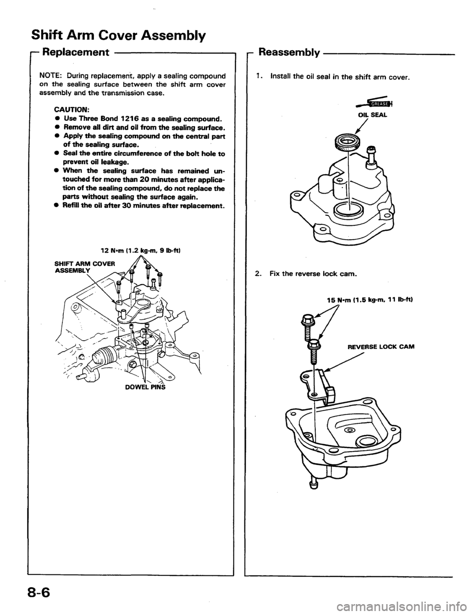 HONDA PRELUDE 1984  Service Repair Manual 