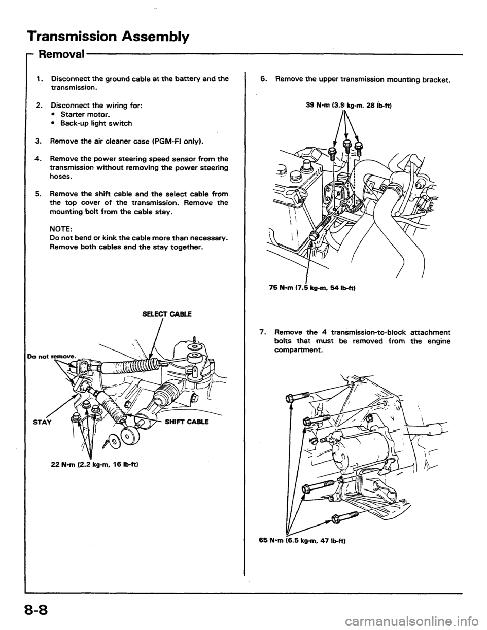 HONDA PRELUDE 1984  Service Repair Manual 