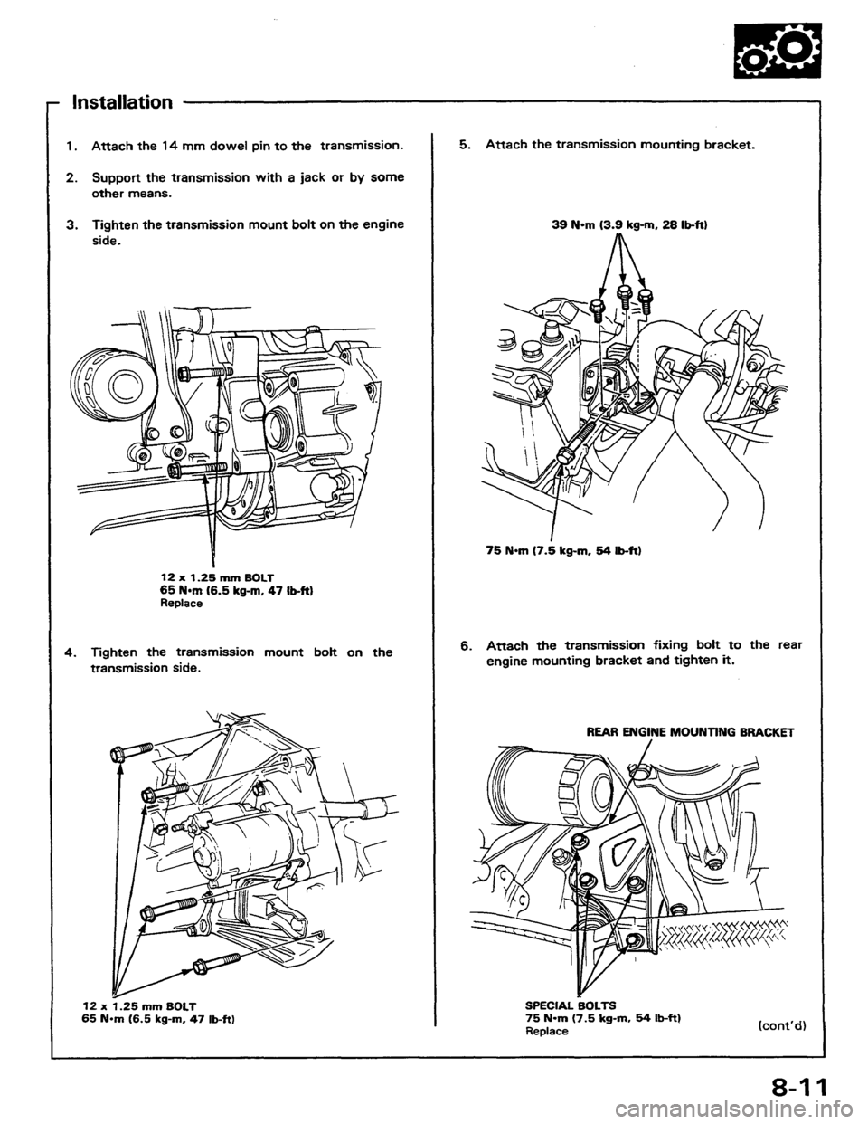 HONDA PRELUDE 1984  Service Repair Manual 