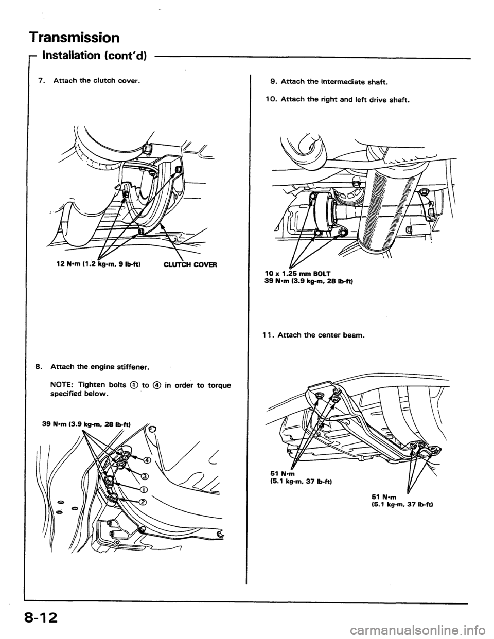 HONDA PRELUDE 1984  Service Repair Manual 