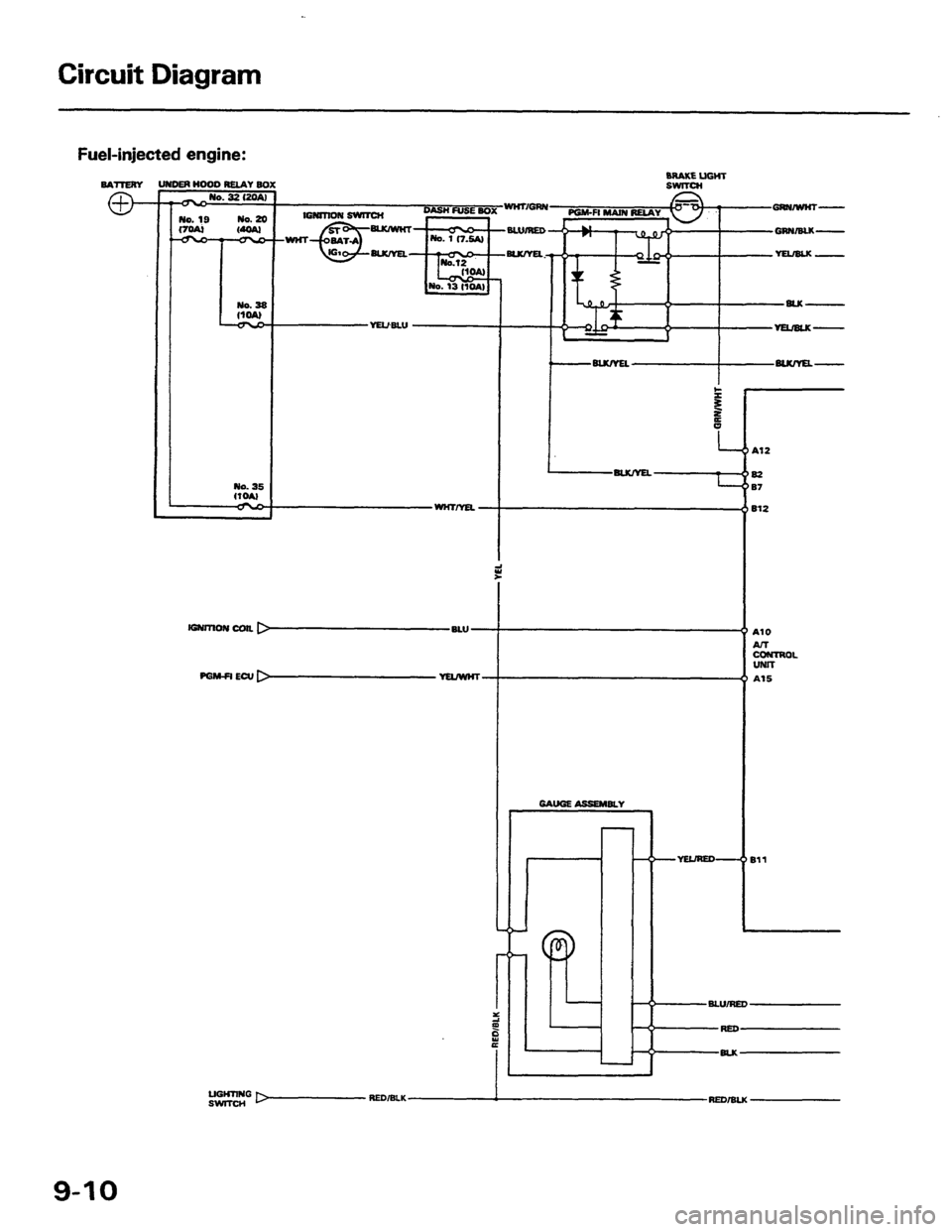 HONDA PRELUDE 1984  Service Repair Manual 