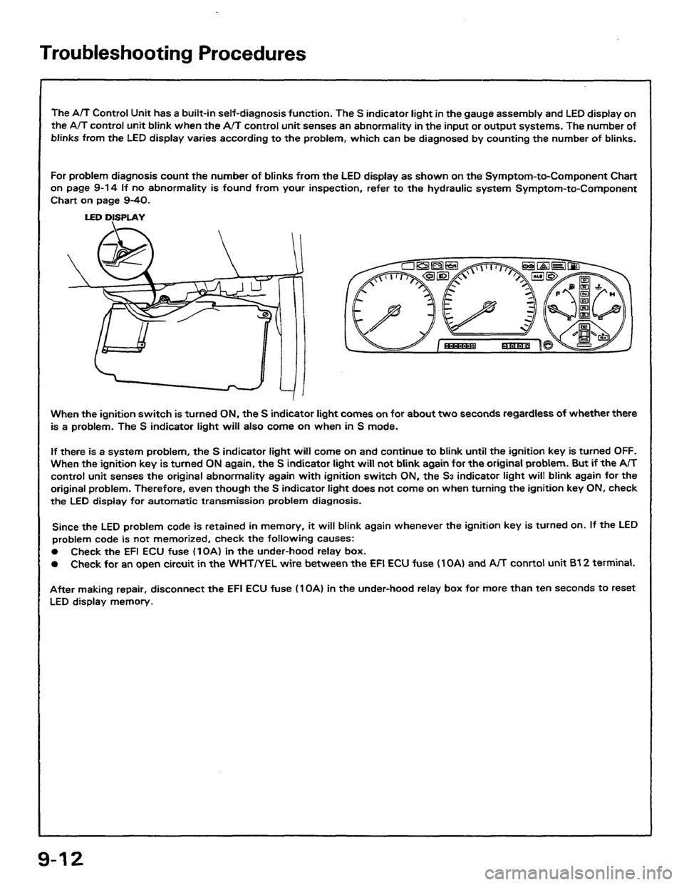 HONDA PRELUDE 1984  Service Repair Manual 