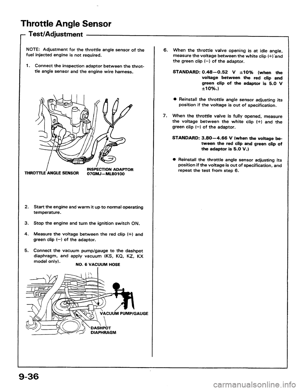 HONDA PRELUDE 1984  Service Repair Manual 