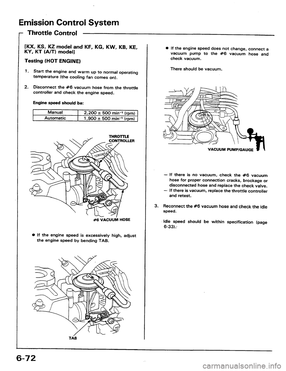 HONDA PRELUDE 1984  Service Repair Manual 