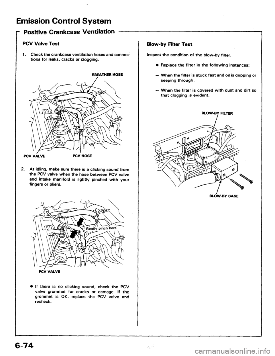 HONDA PRELUDE 1984  Service Repair Manual 