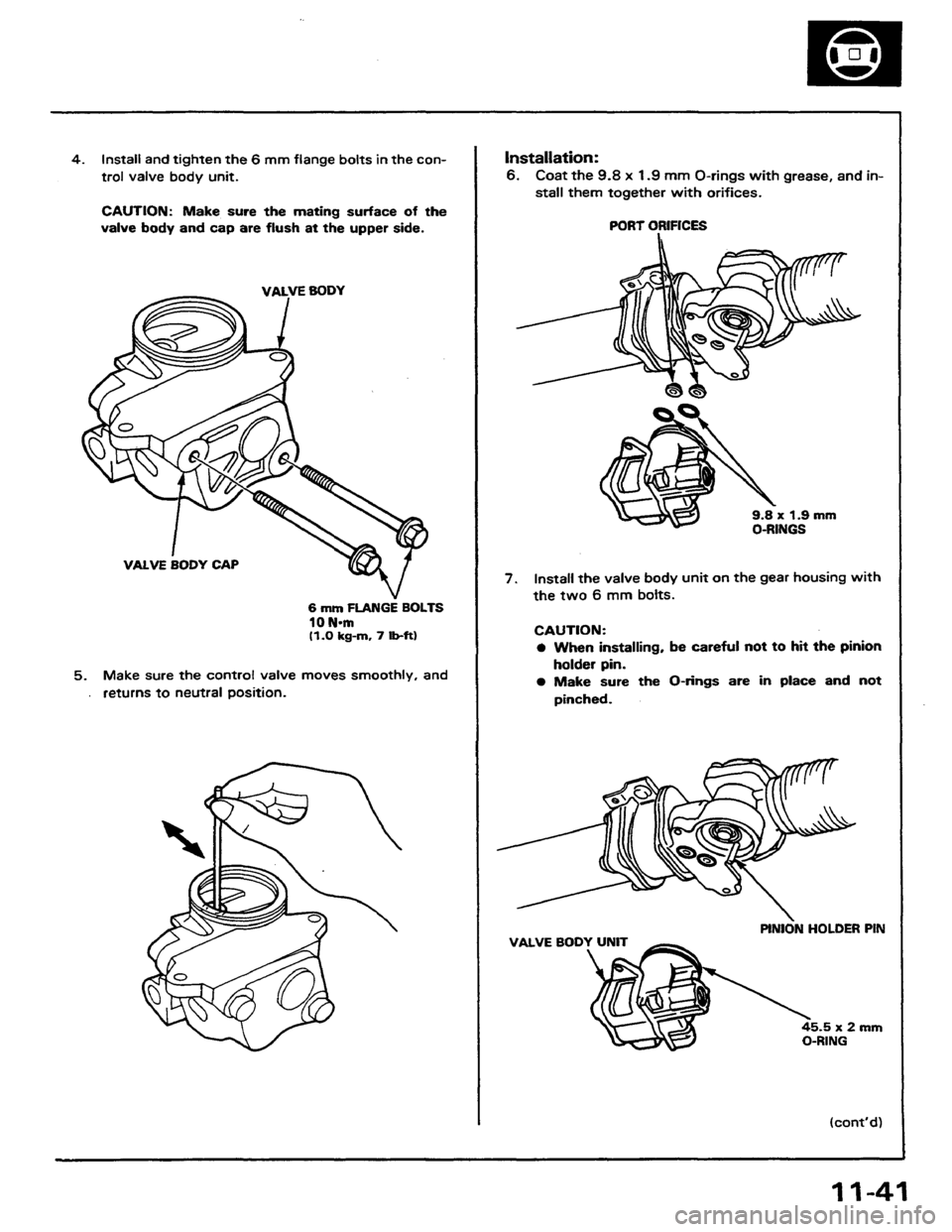 HONDA PRELUDE 1984  Service Repair Manual 