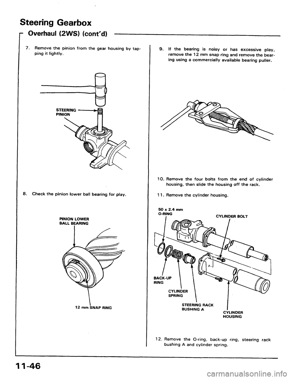 HONDA PRELUDE 1984  Service Repair Manual 