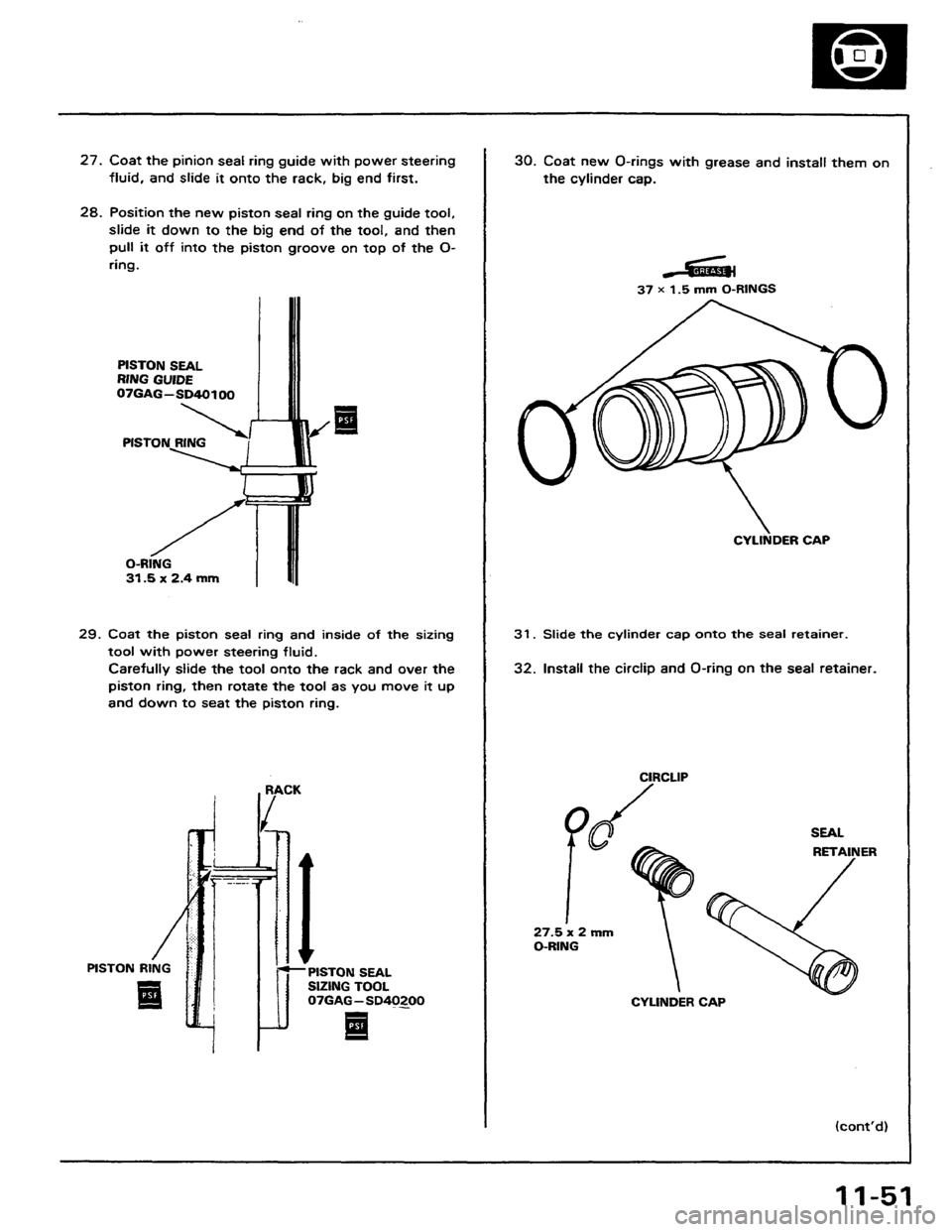 HONDA PRELUDE 1984  Service Repair Manual 
