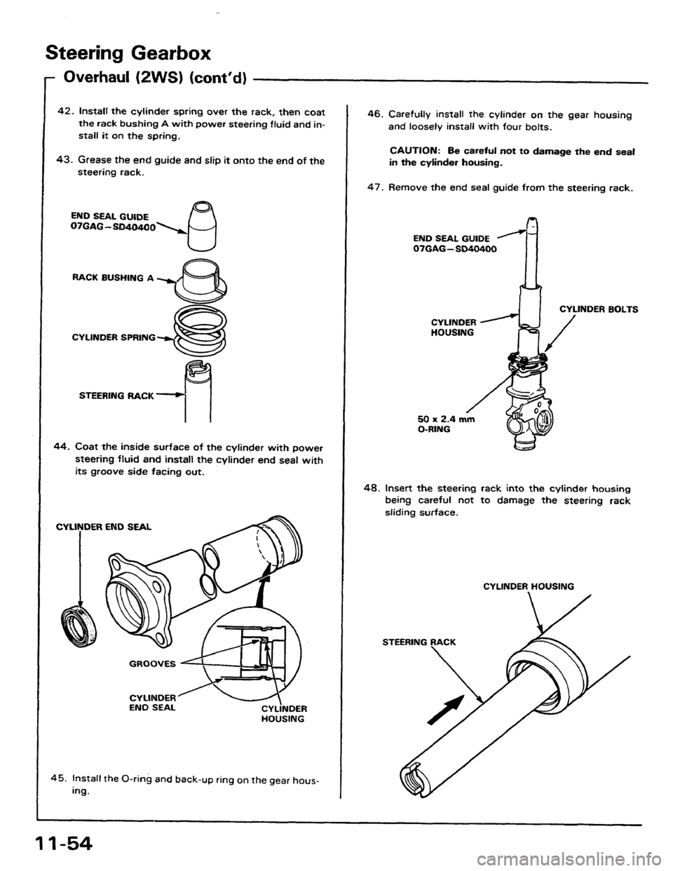 HONDA PRELUDE 1984  Service Repair Manual 