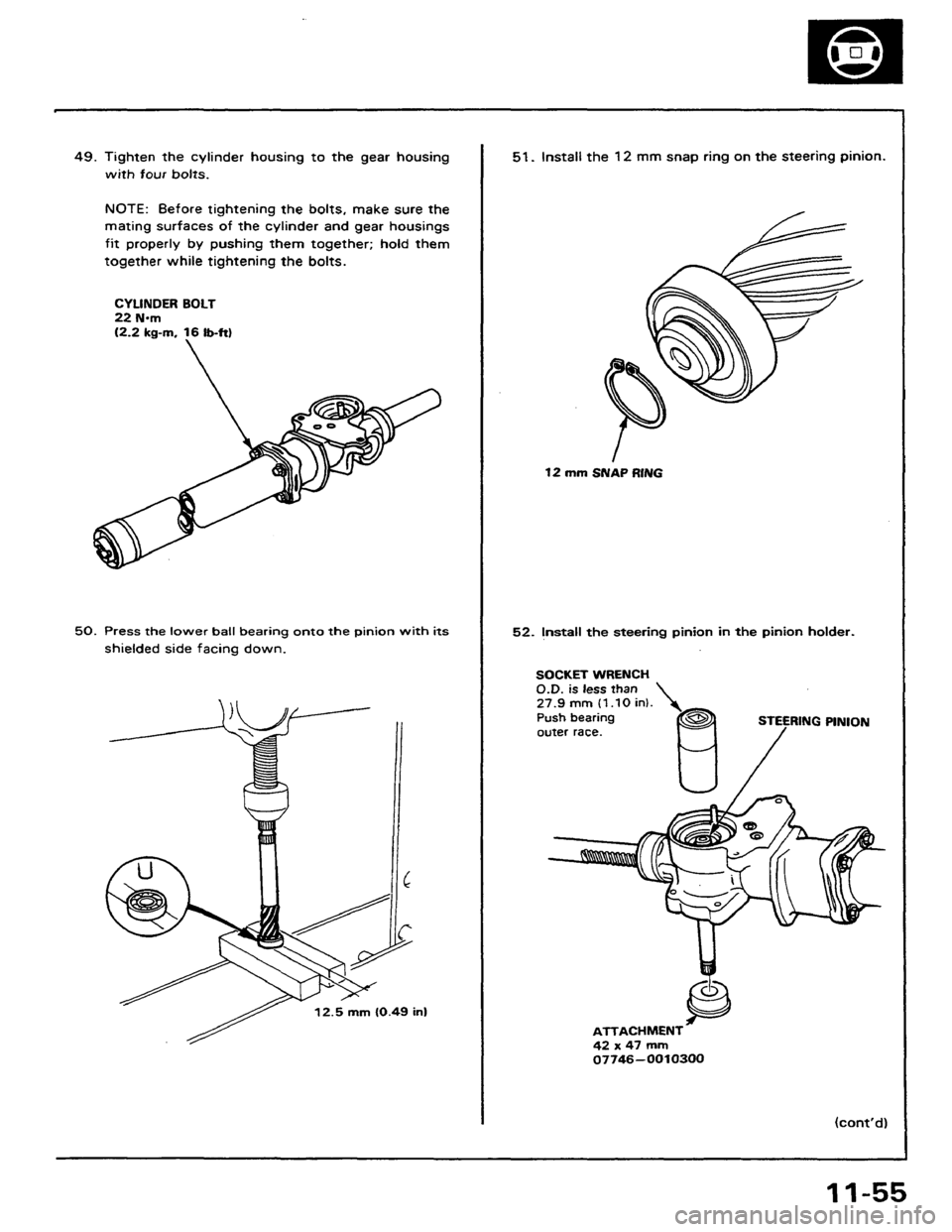 HONDA PRELUDE 1984  Service Repair Manual 