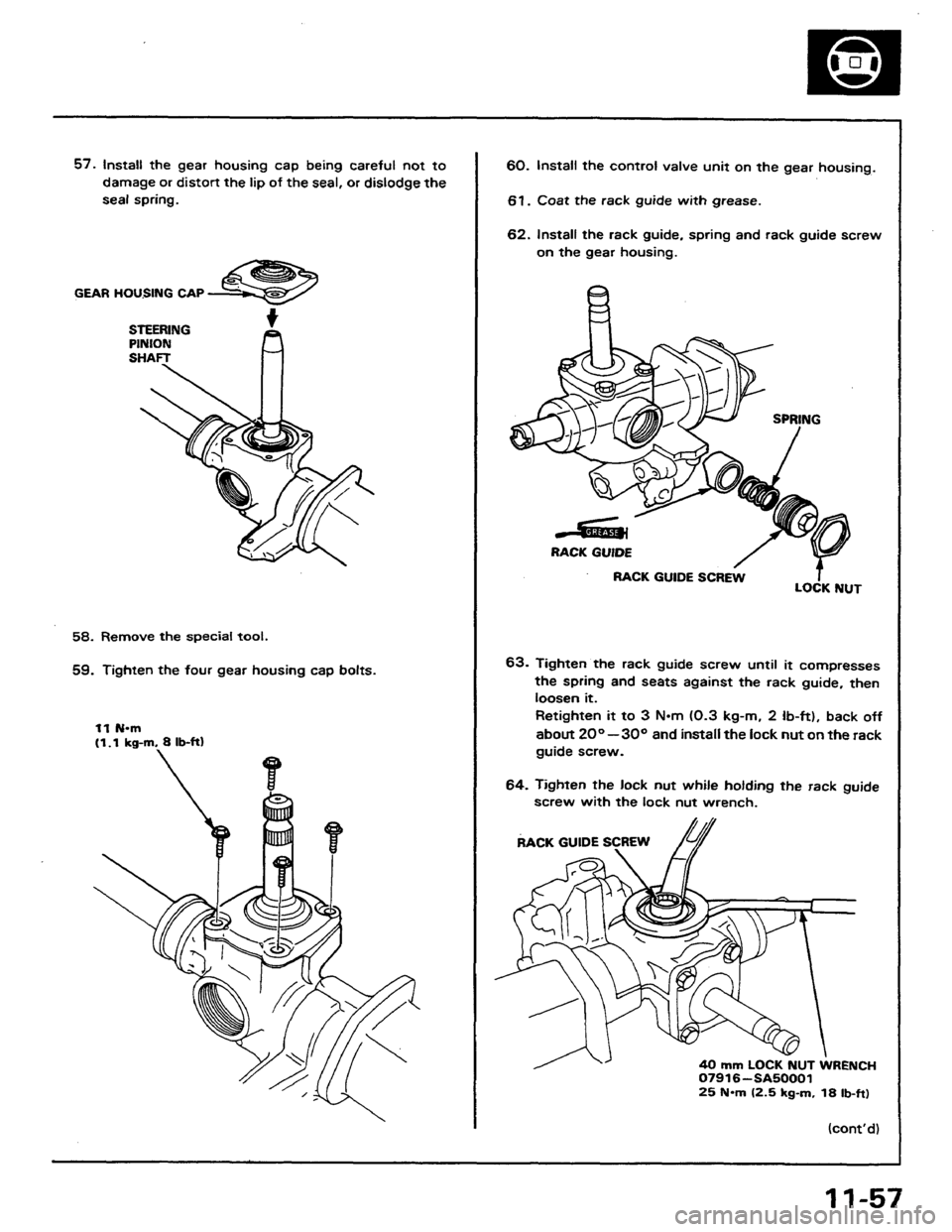 HONDA PRELUDE 1984  Service Repair Manual 
