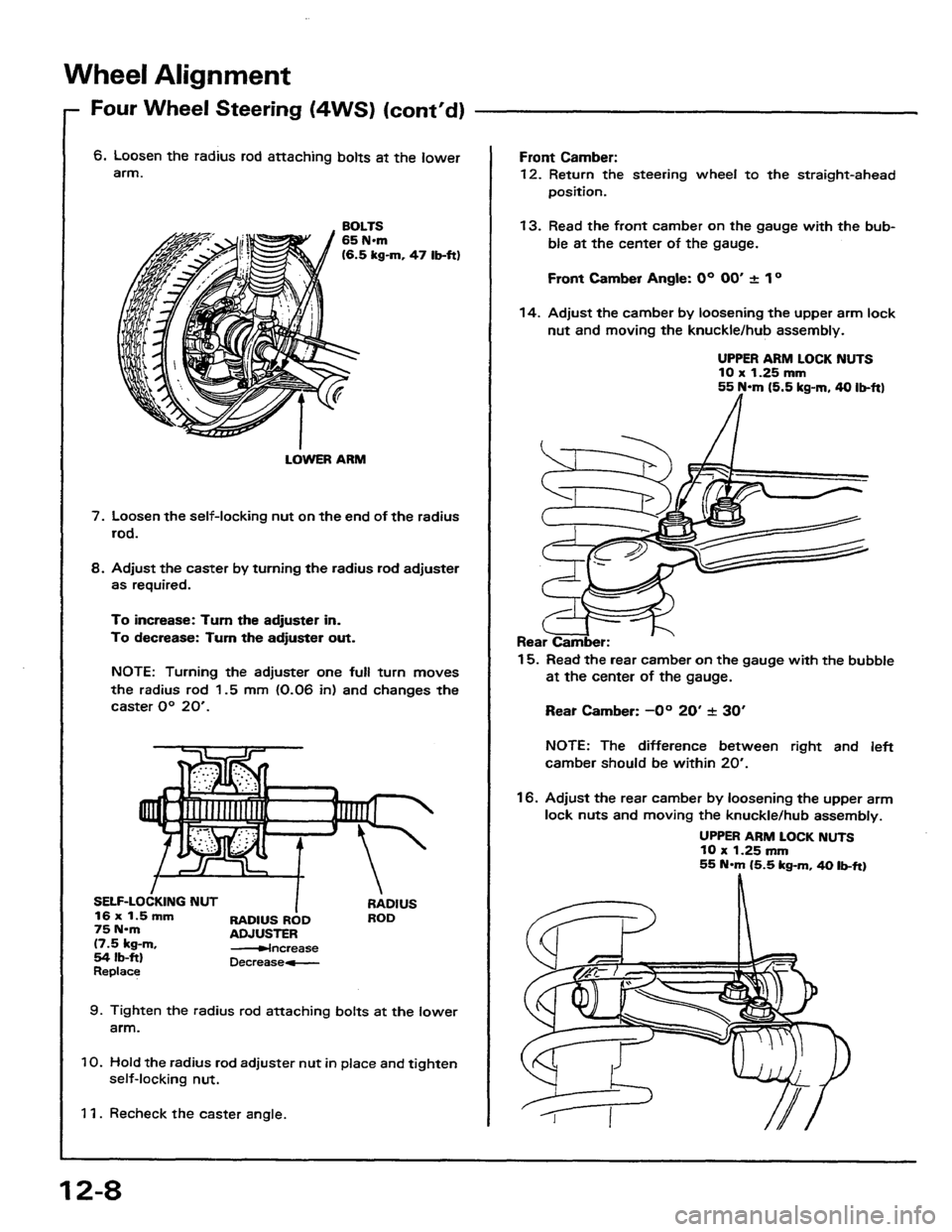 HONDA PRELUDE 1984  Service Repair Manual 