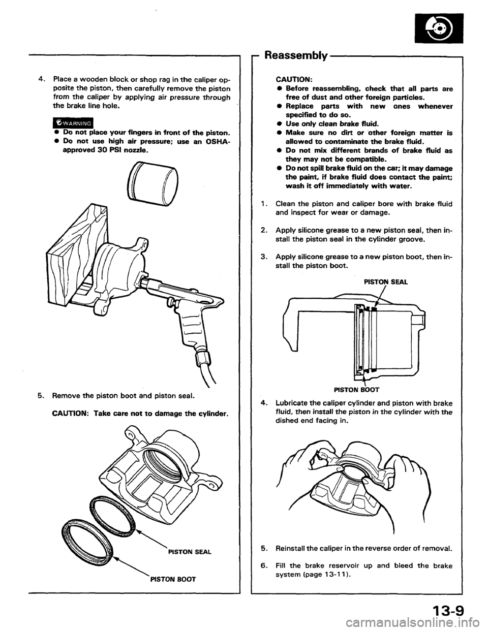 HONDA PRELUDE 1984  Service Repair Manual 