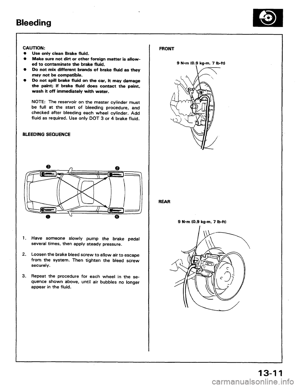 HONDA PRELUDE 1984  Service Repair Manual 