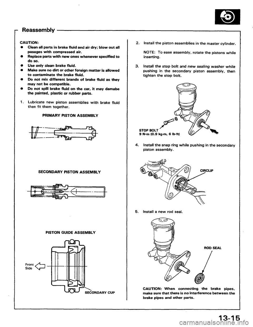 HONDA PRELUDE 1984  Service Repair Manual 