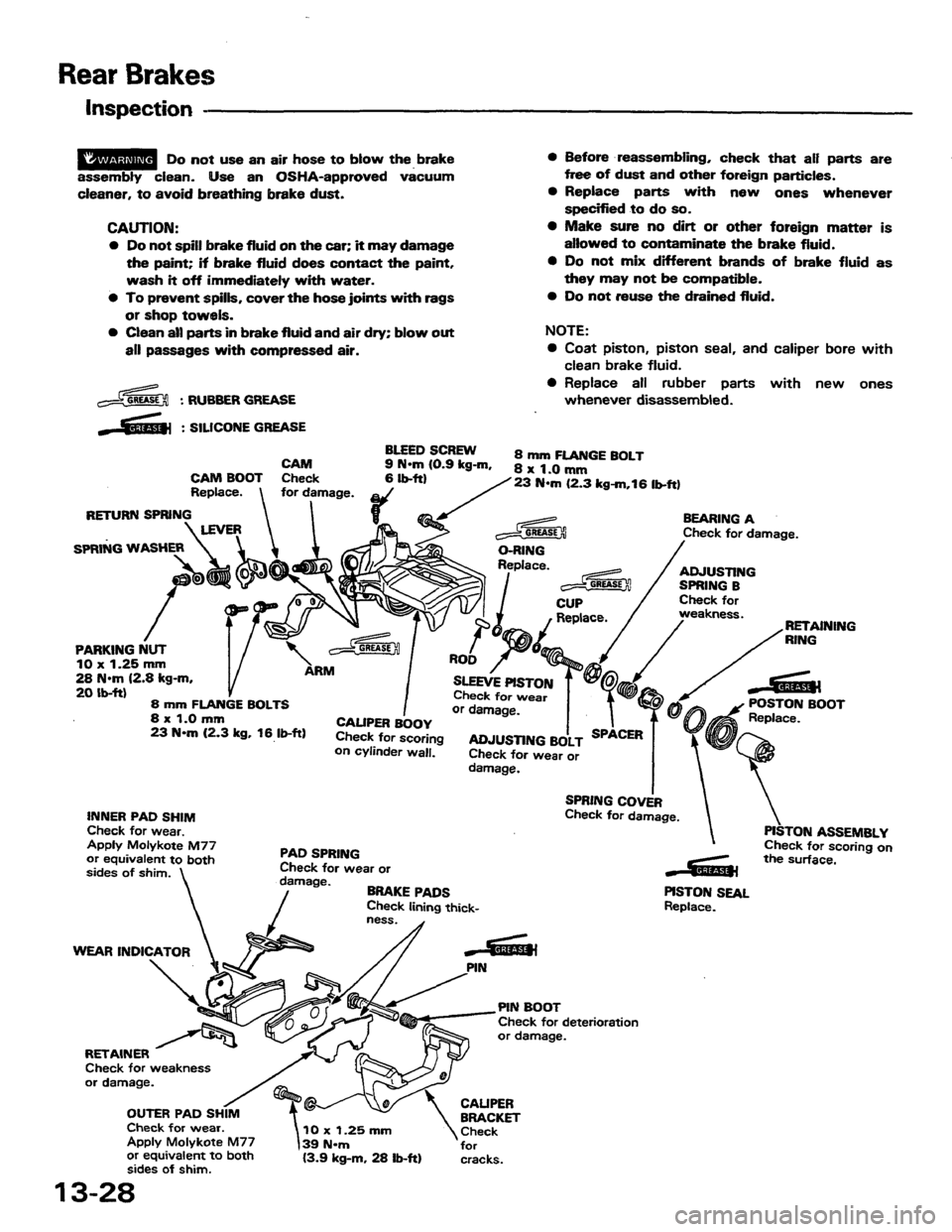 HONDA PRELUDE 1984  Service Repair Manual 