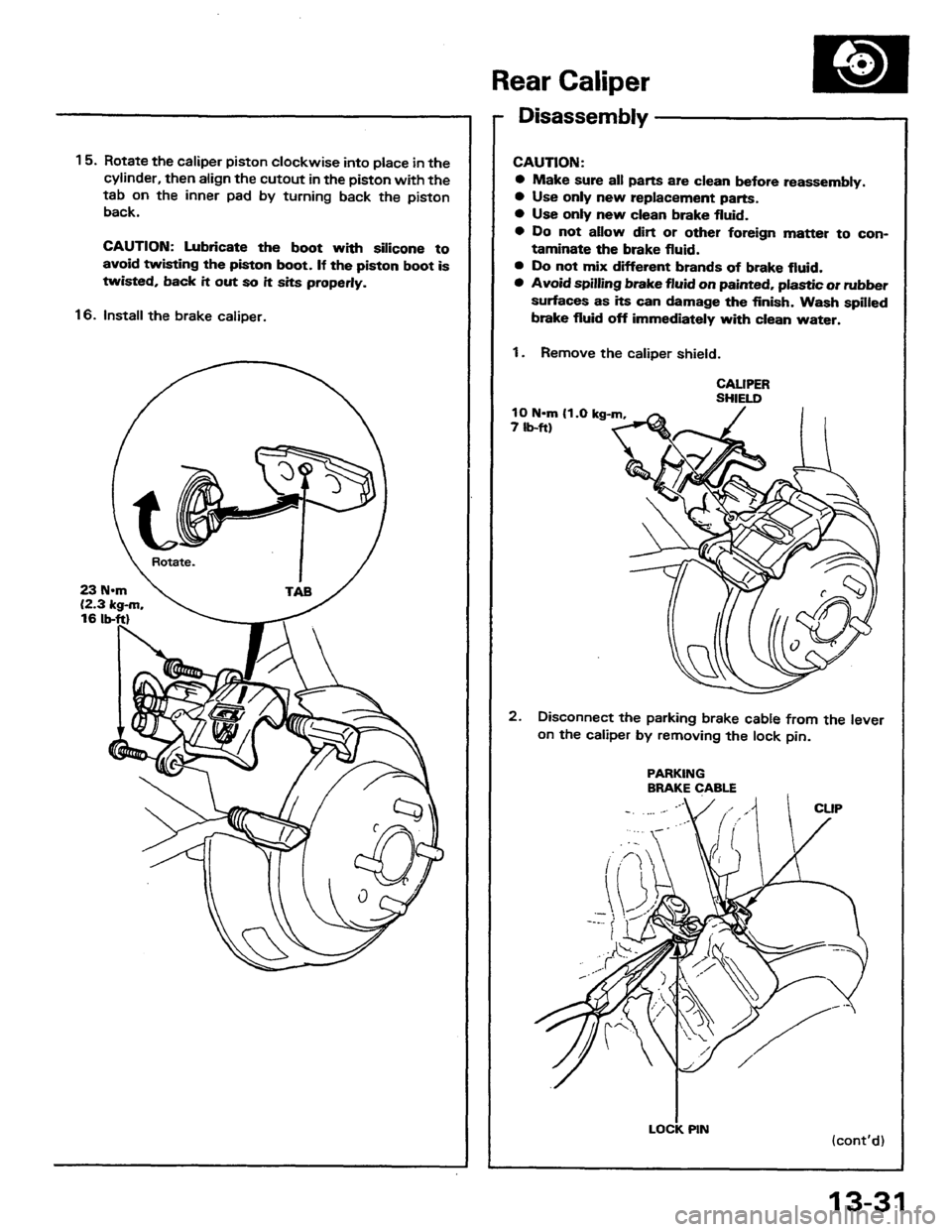 HONDA PRELUDE 1984  Service Repair Manual 