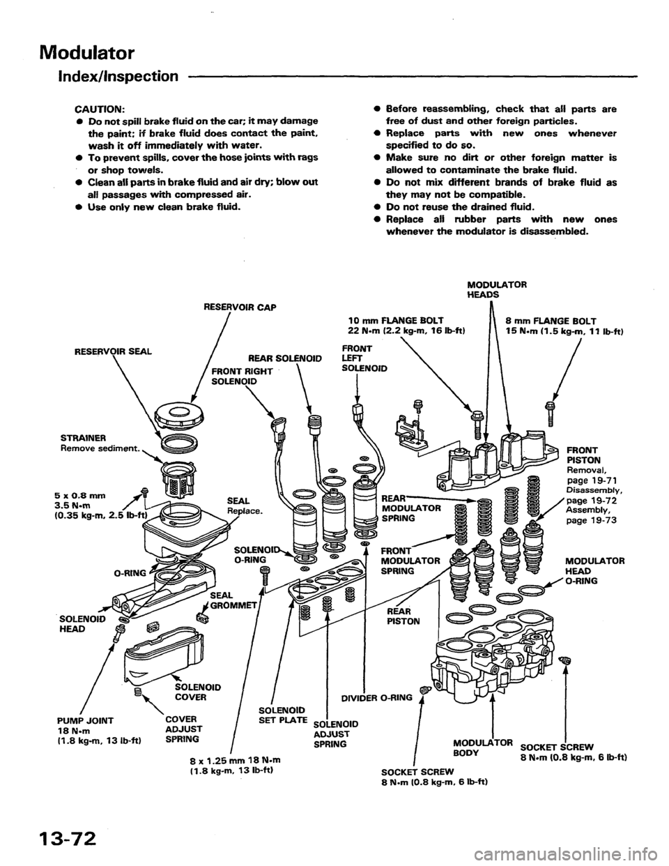 HONDA PRELUDE 1984  Service Repair Manual 