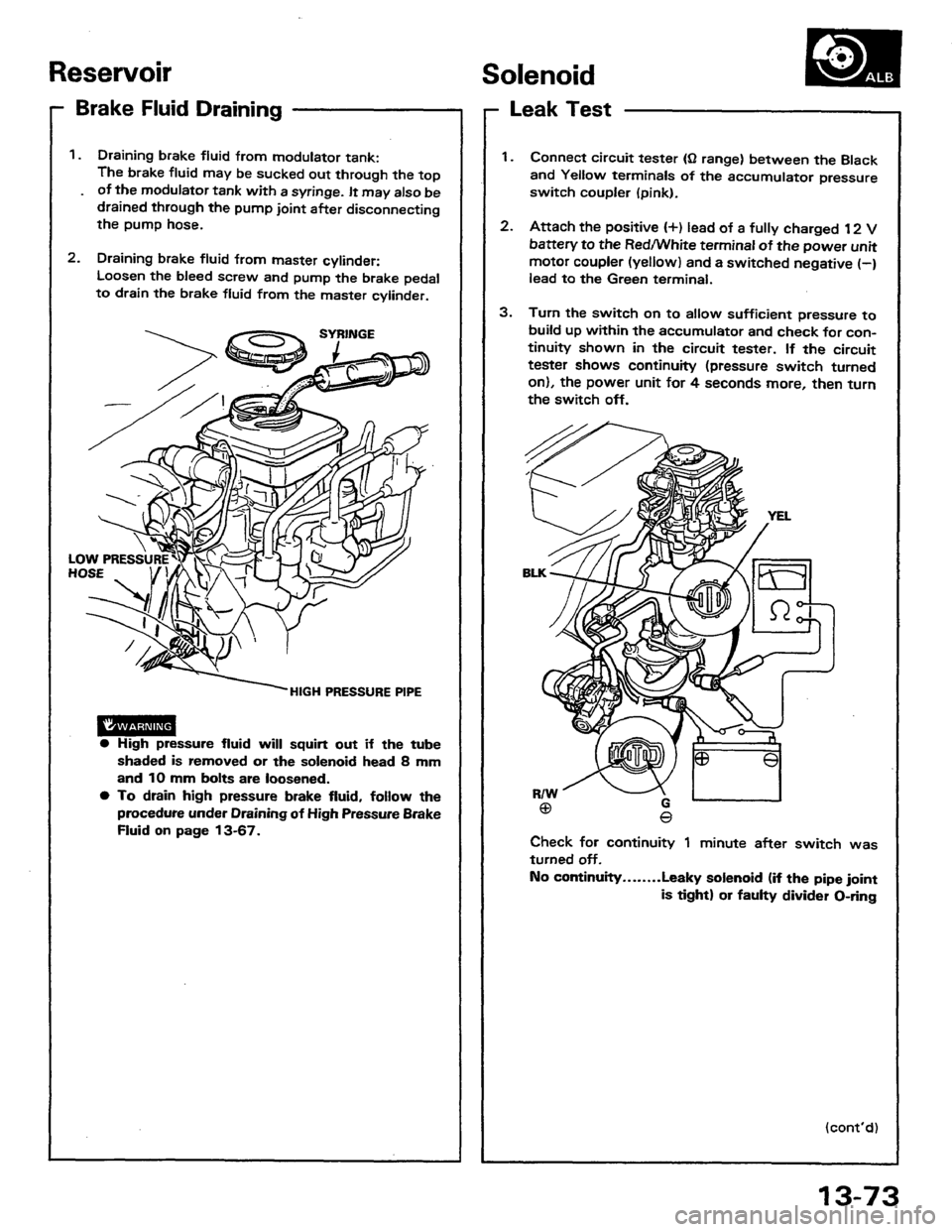 HONDA PRELUDE 1984  Service Repair Manual 