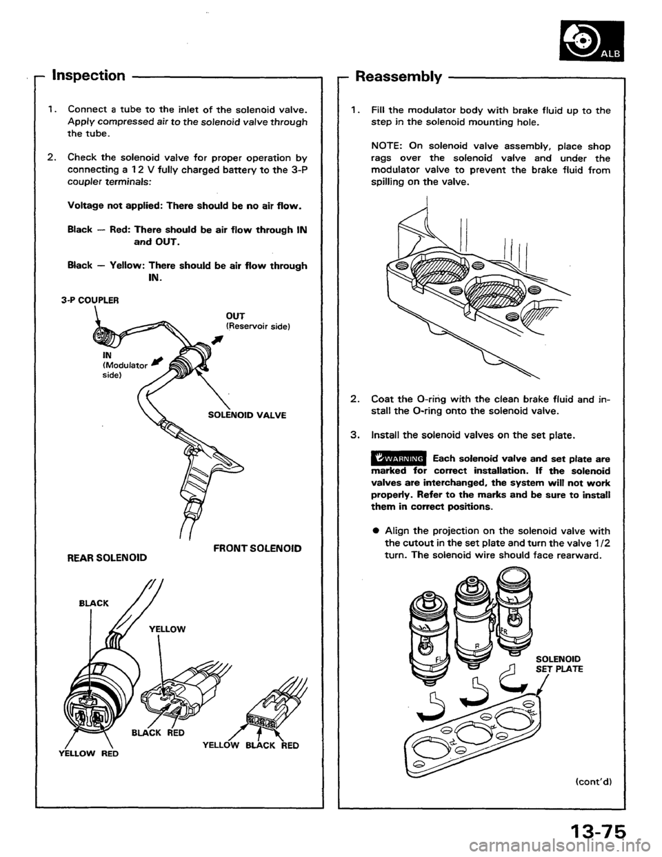 HONDA PRELUDE 1984  Service Repair Manual 