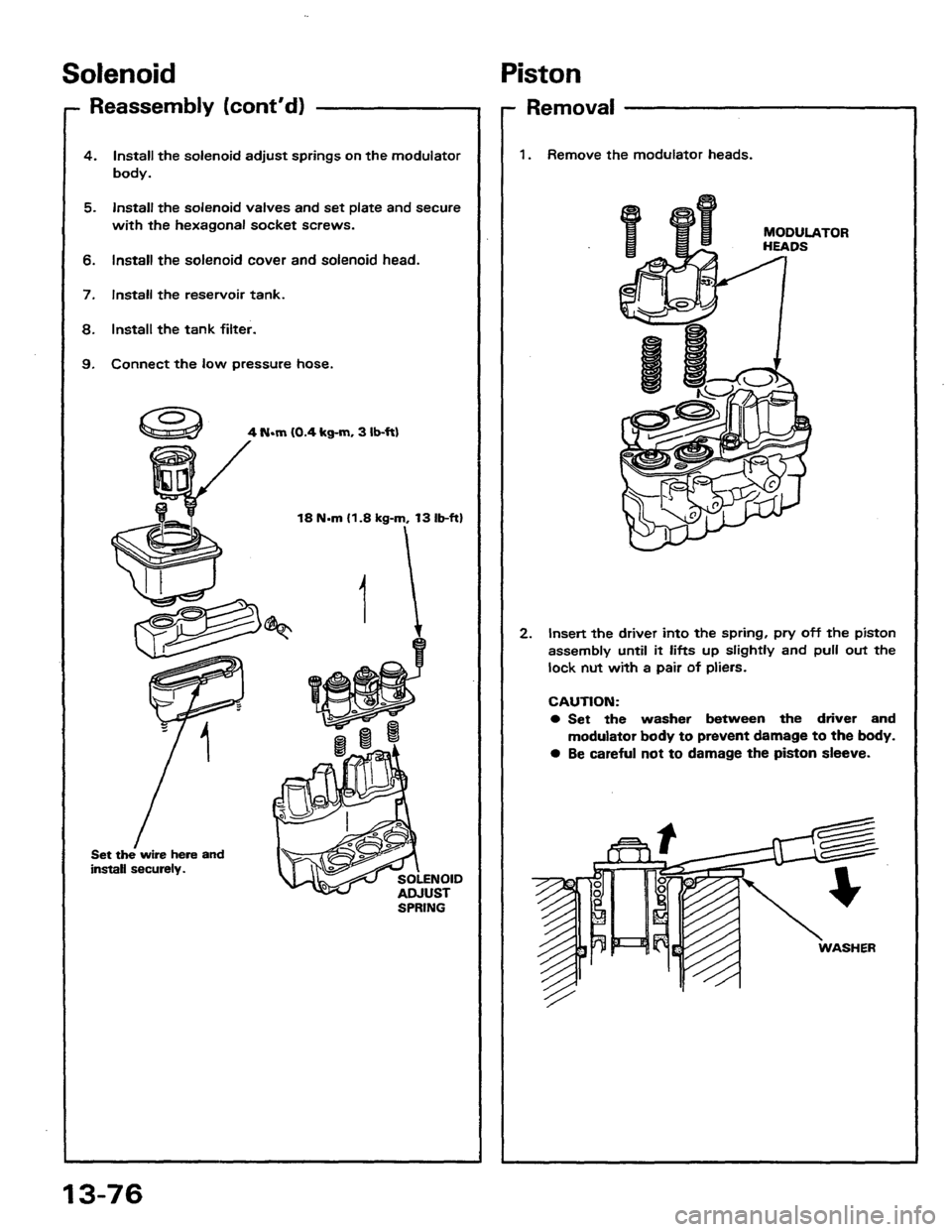 HONDA PRELUDE 1984  Service Repair Manual 