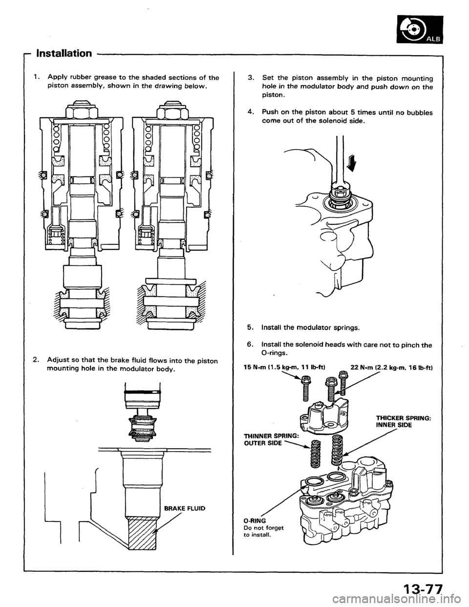 HONDA PRELUDE 1984  Service Repair Manual 