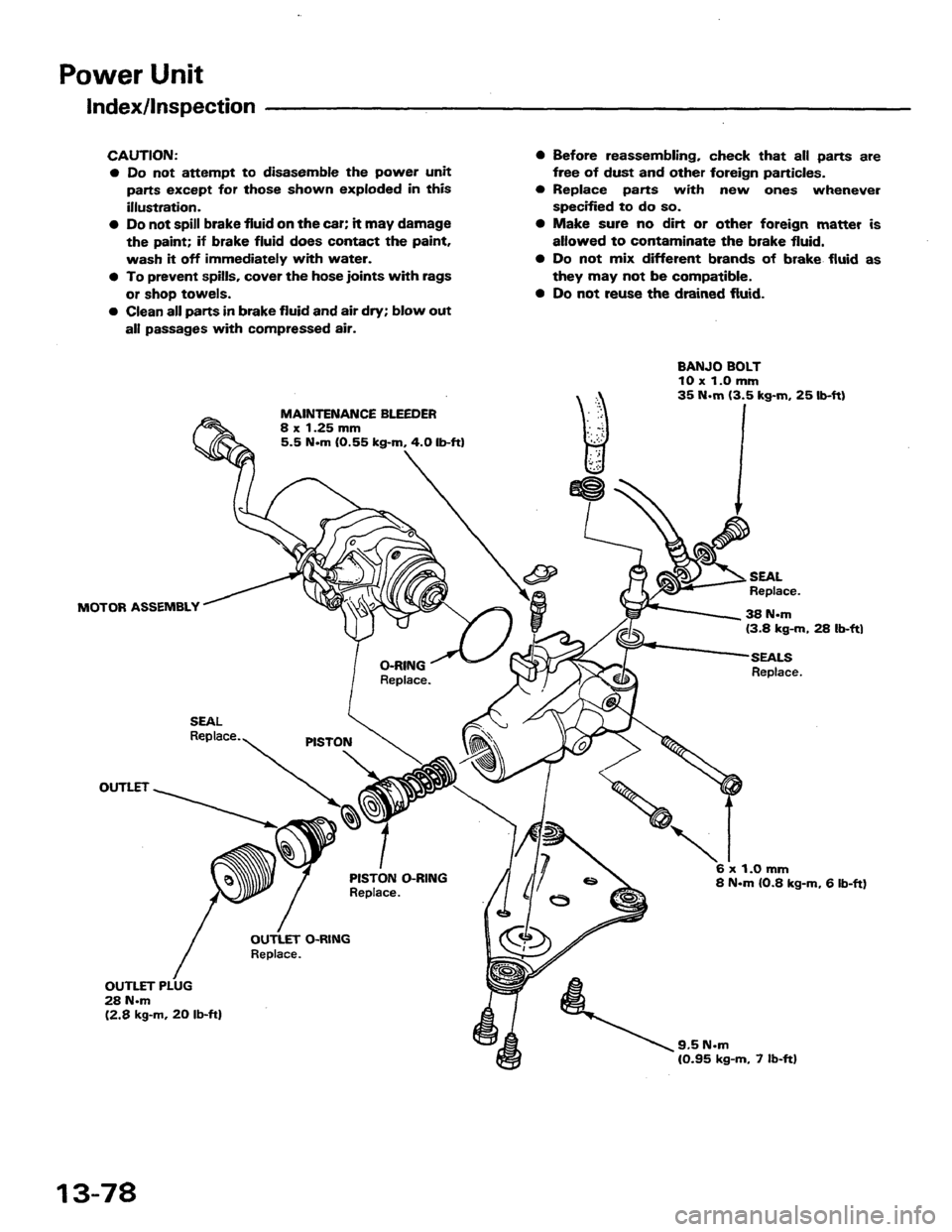 HONDA PRELUDE 1984  Service Repair Manual 