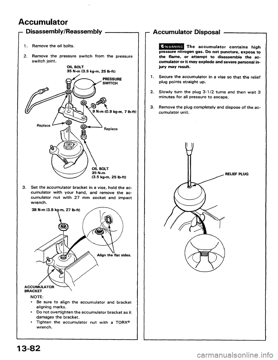 HONDA PRELUDE 1984  Service Repair Manual 