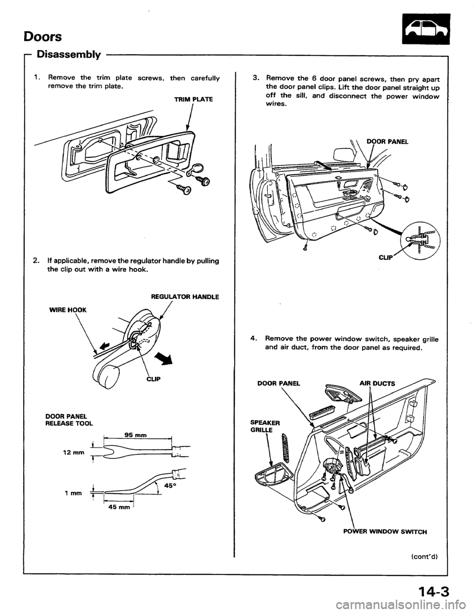 HONDA PRELUDE 1984  Service Repair Manual 