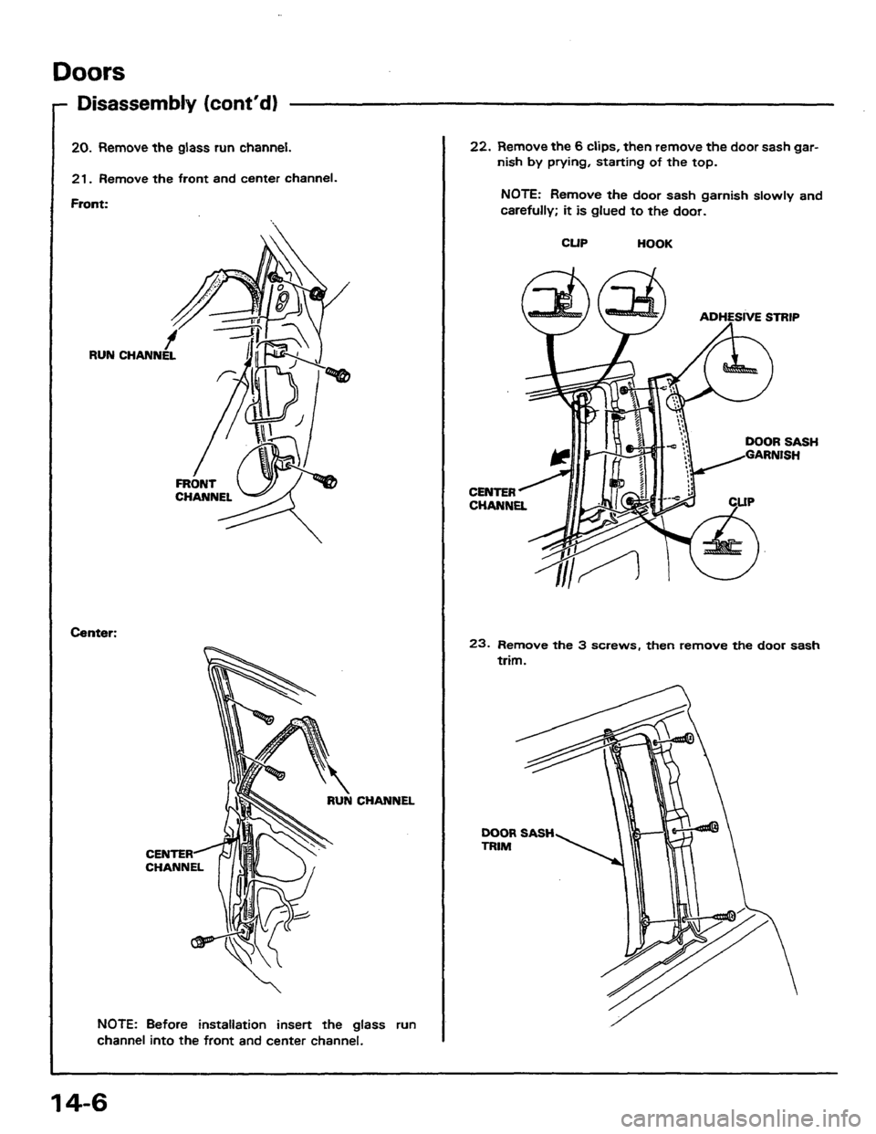 HONDA PRELUDE 1984  Service Repair Manual 