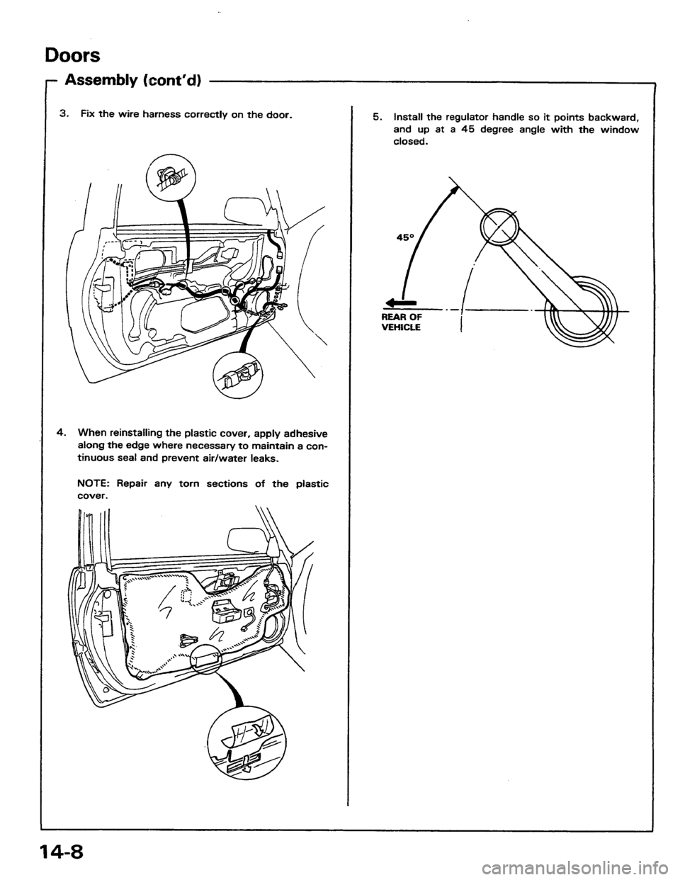HONDA PRELUDE 1984  Service Repair Manual 