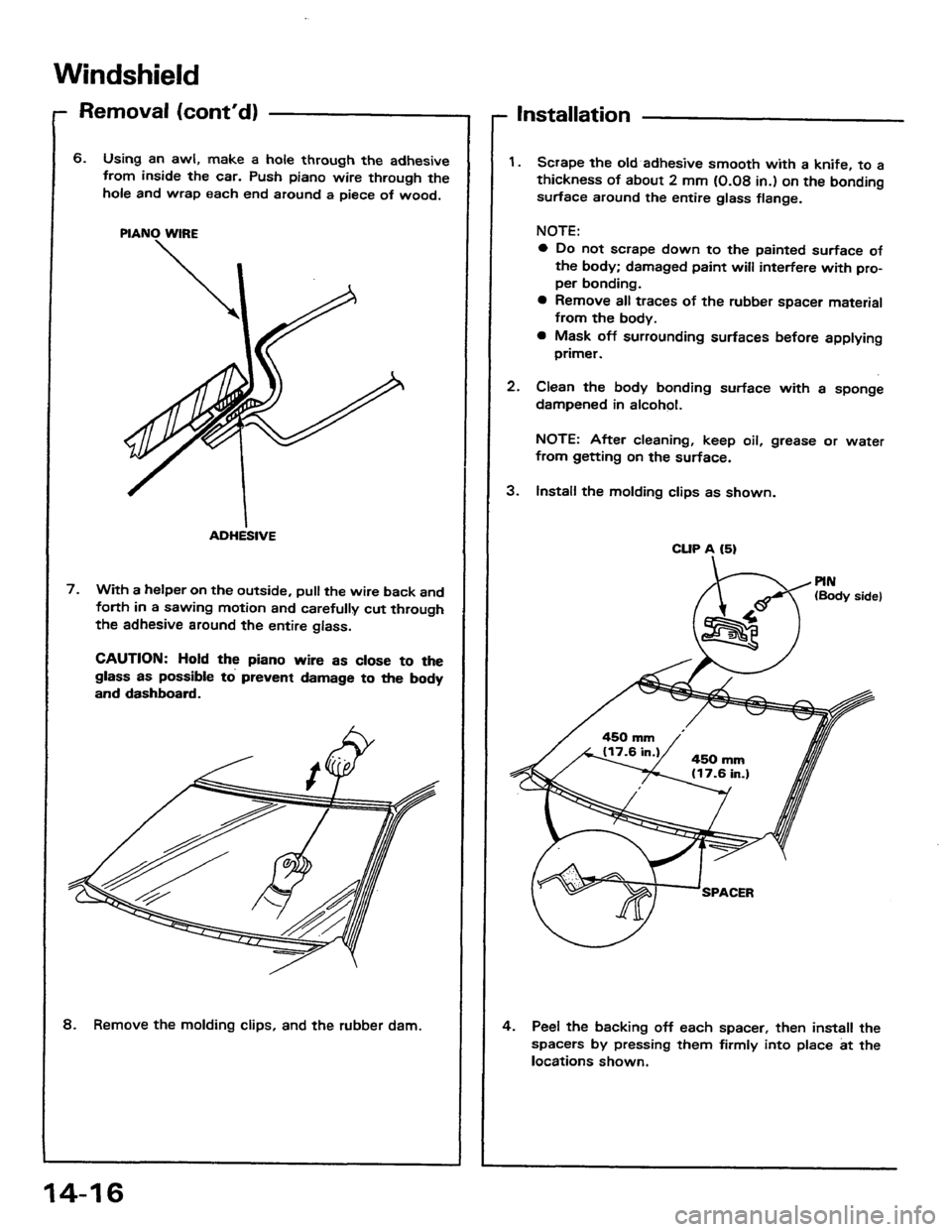 HONDA PRELUDE 1984  Service Repair Manual 
