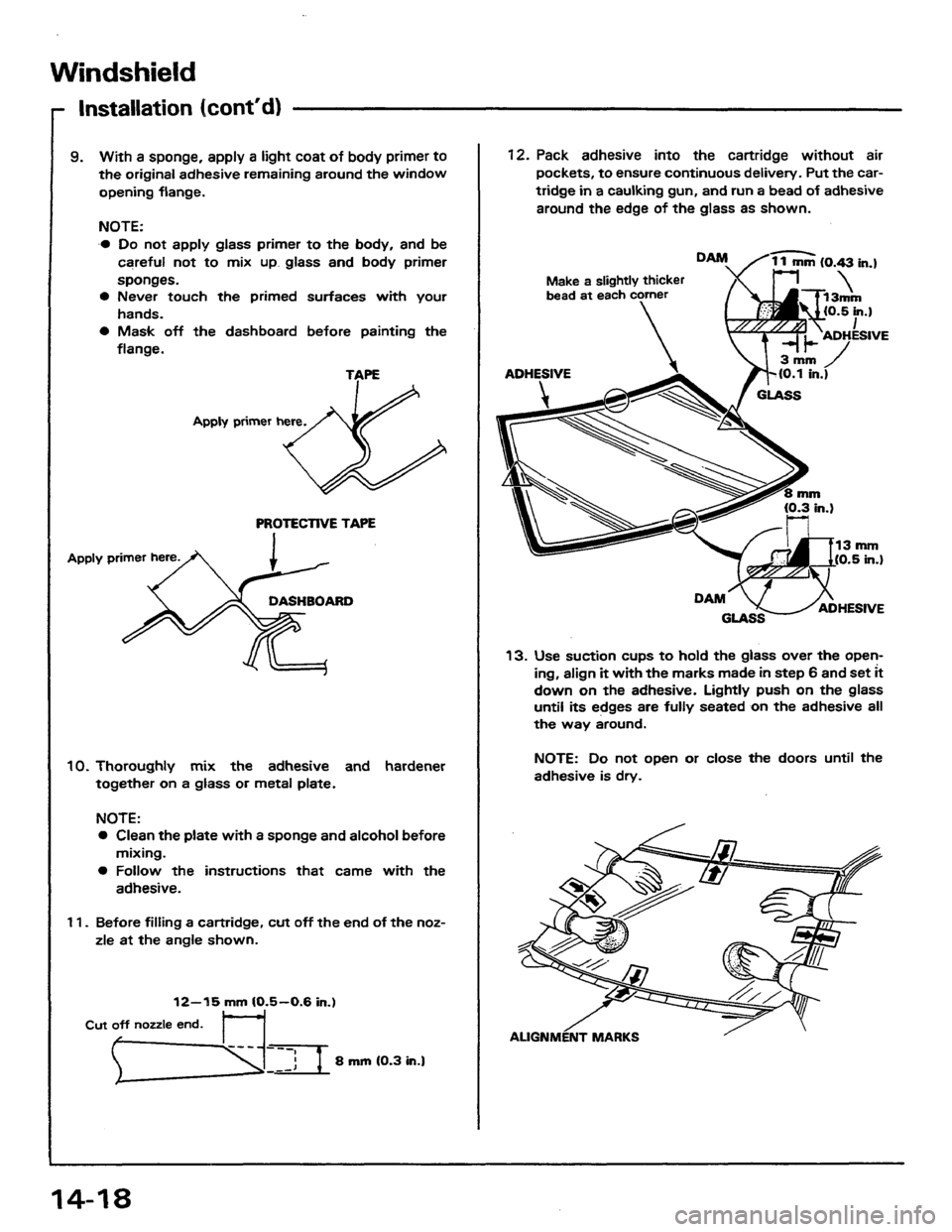 HONDA PRELUDE 1984  Service Repair Manual 
