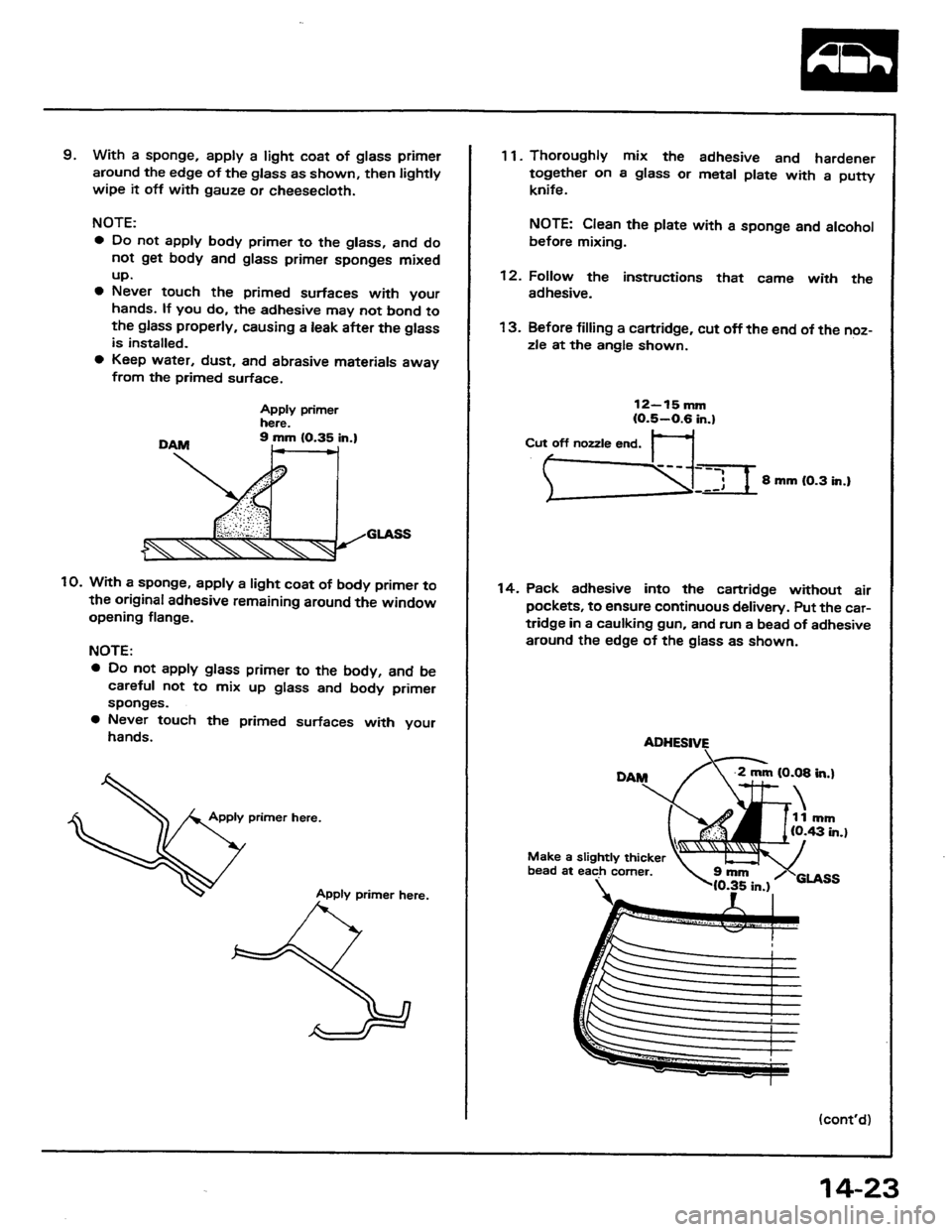 HONDA PRELUDE 1984  Service Repair Manual 