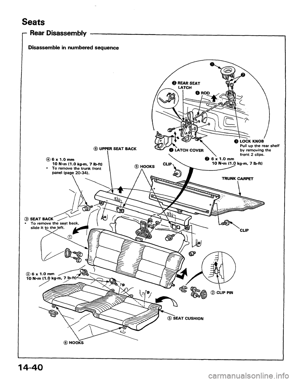 HONDA PRELUDE 1984  Service Repair Manual 