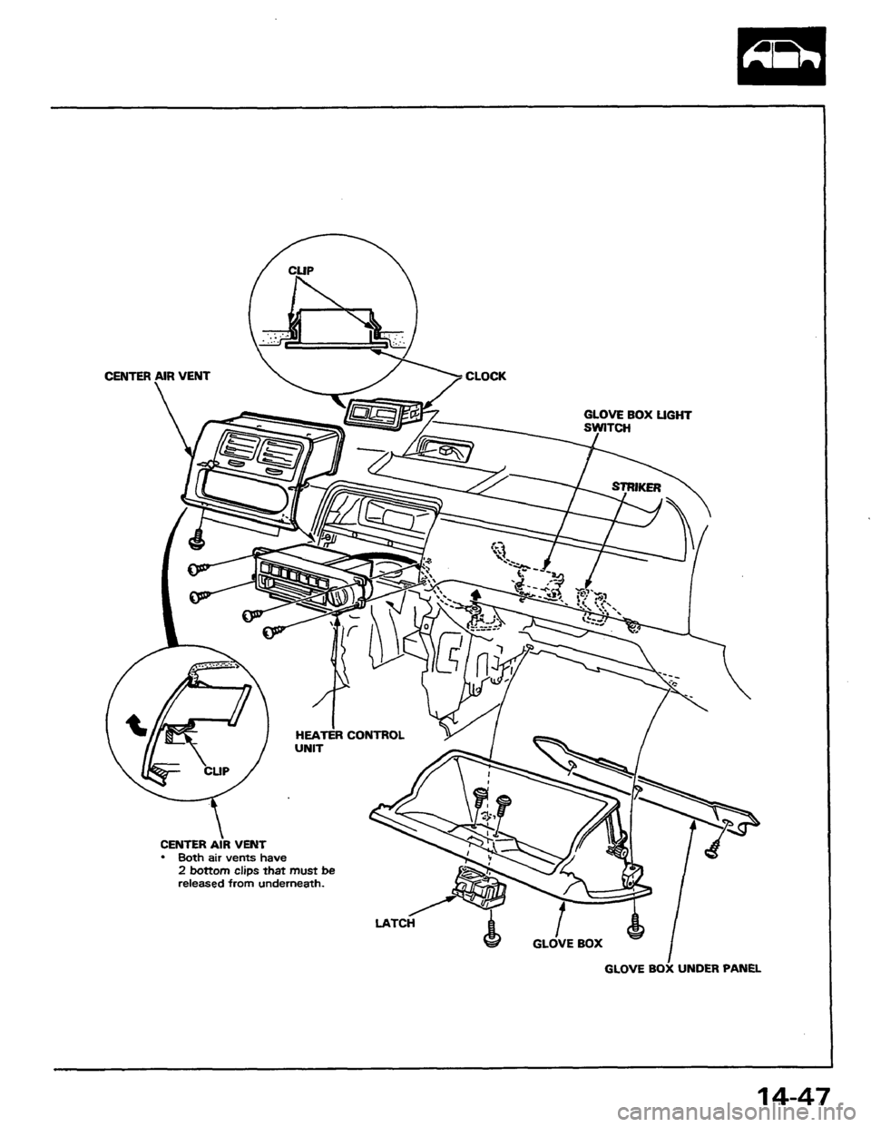 HONDA PRELUDE 1984  Service Repair Manual 