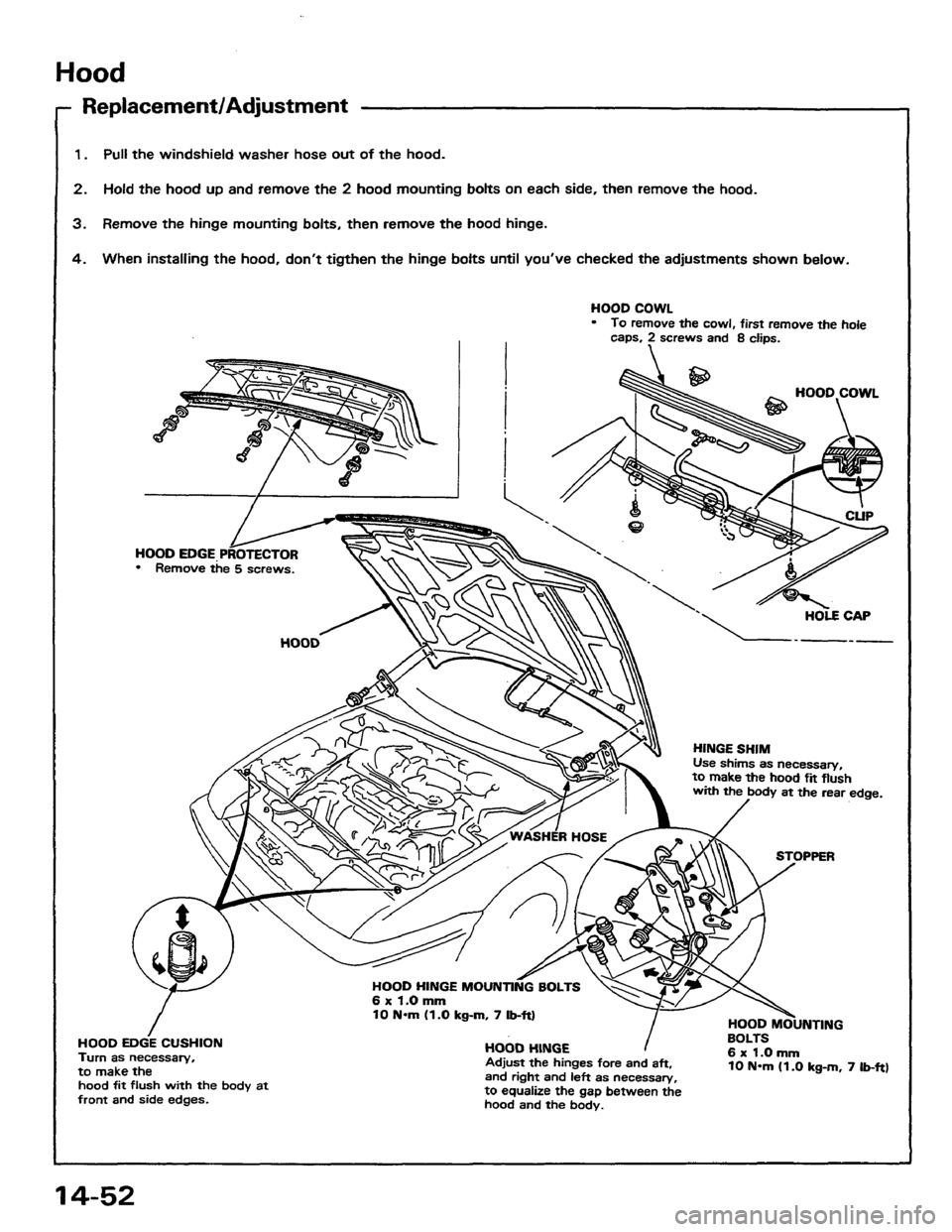 HONDA PRELUDE 1984  Service Repair Manual 