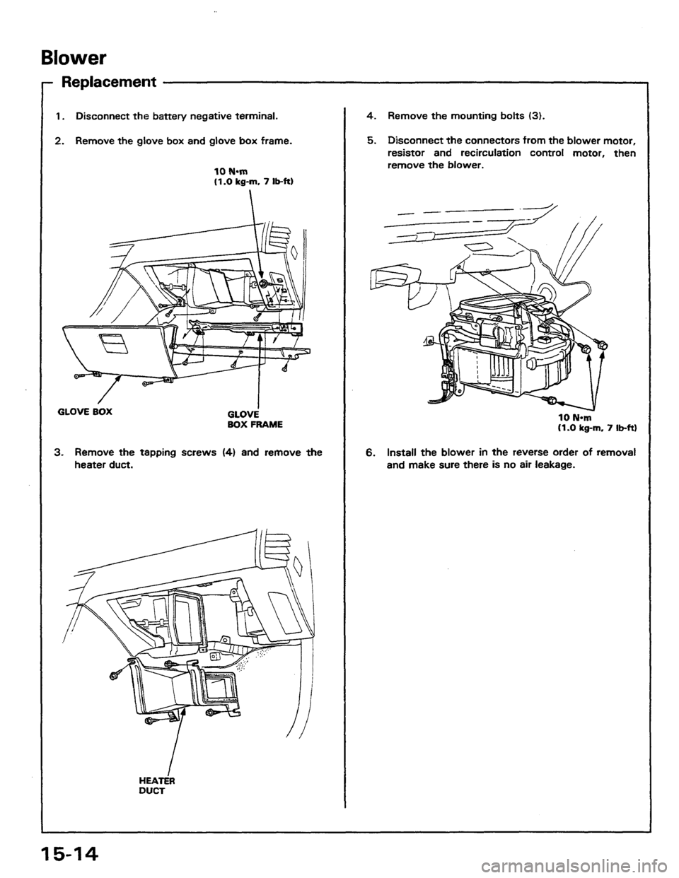 HONDA PRELUDE 1984  Service Repair Manual 