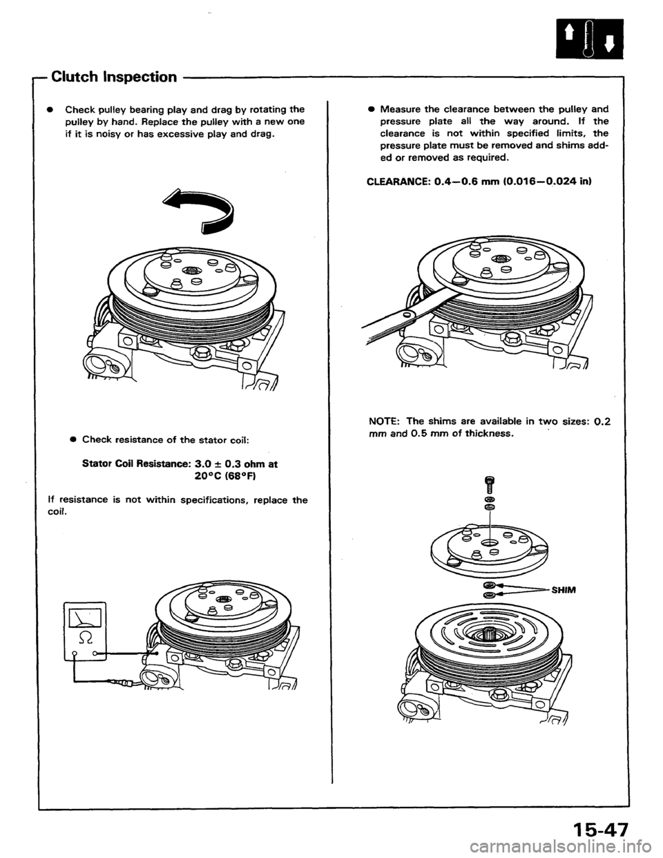 HONDA PRELUDE 1984  Service Repair Manual 