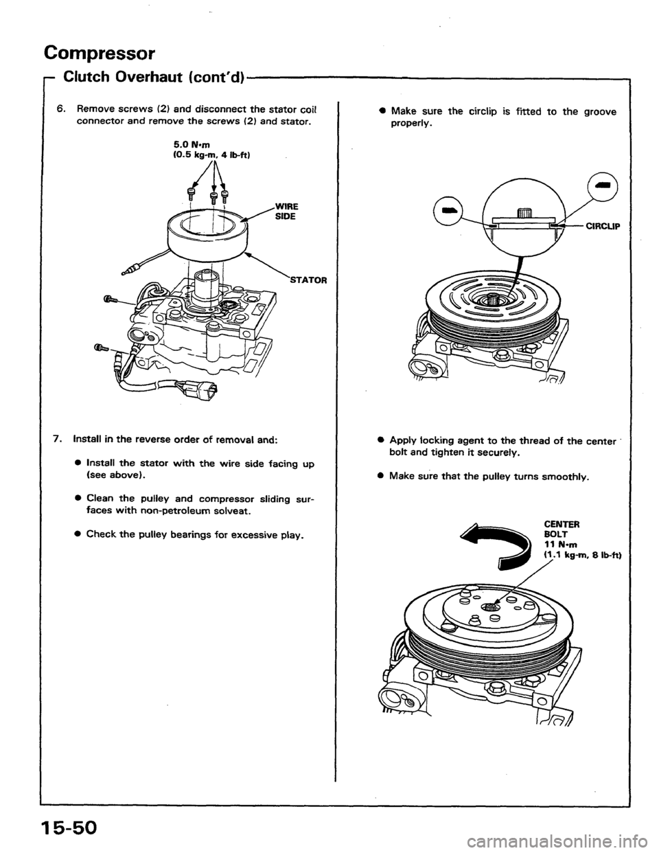 HONDA PRELUDE 1984  Service Repair Manual 