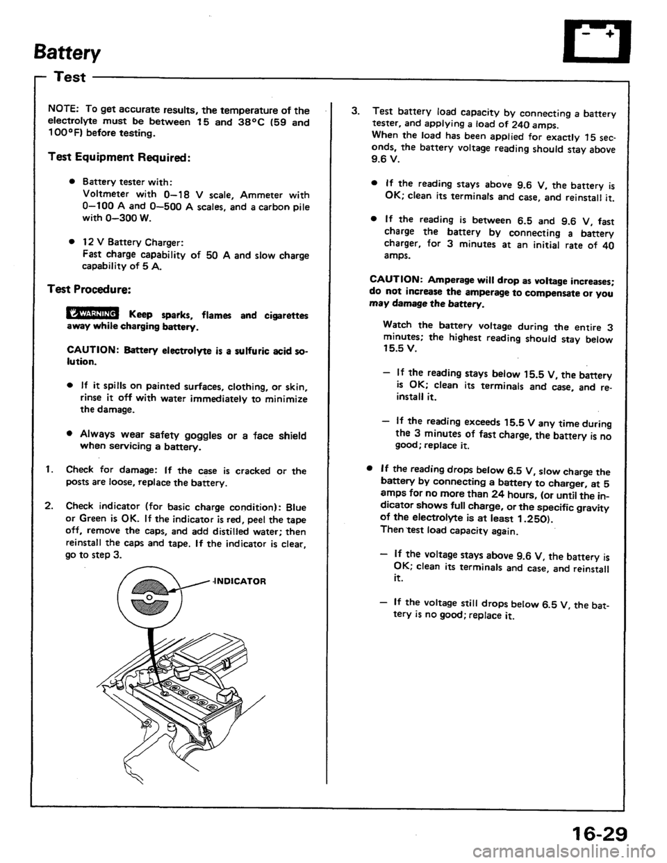 HONDA PRELUDE 1984  Service Repair Manual 